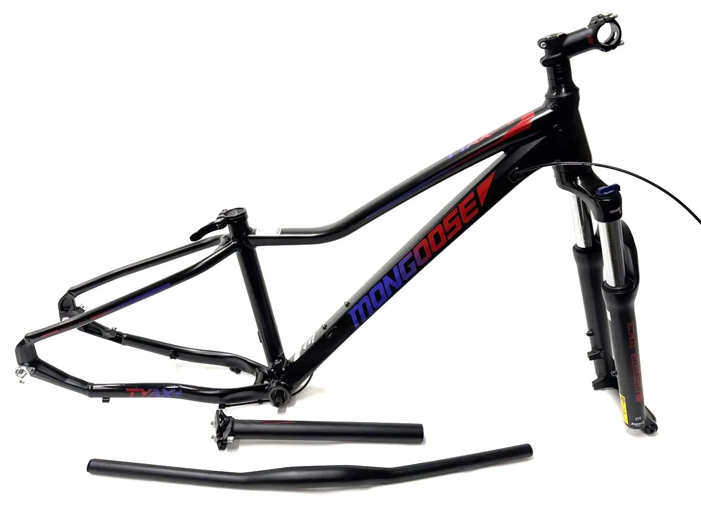 Mongoose Tyax Comp 27.5" Womens 148mm Thru Axle Disc Hardtail Small Frame   Fork