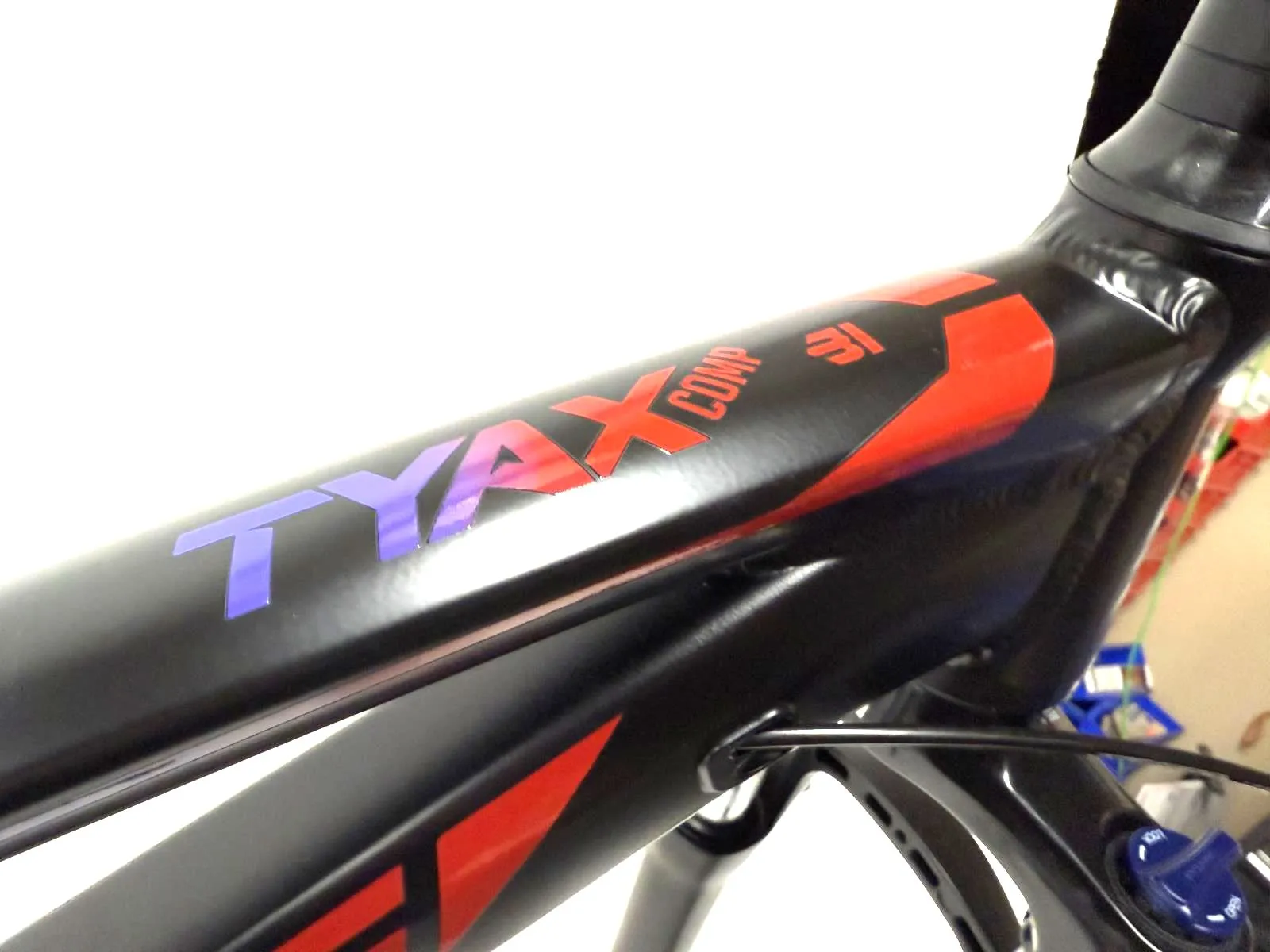 Mongoose Tyax Comp 27.5" Womens 148mm Thru Axle Disc Hardtail Small Frame   Fork
