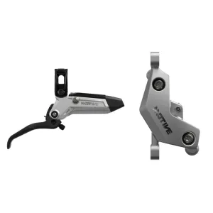 Motive Ultimate Disc Brake Lever - Front 950mm Hose Post Mount 4-Piston Aluminum Lever Body Carbon Blade BLK/Silver A1
