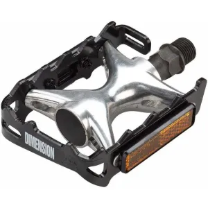 Mountain Compe Pedals - Platform Aluminum 9/16" Black/Silver