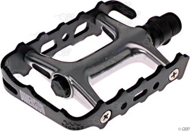 Mountain Pro Pedals - Platform Aluminum 9/16" Black