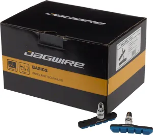 Mountain Sport Brake Pads Threaded Post Box of 25 Pair Blue