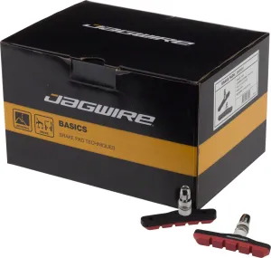Mountain Sport Brake Pads Threaded Post Box of 25 Pair Red