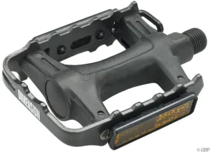 Mountain Sport Pedals - Platform Plastic 9/16" Black