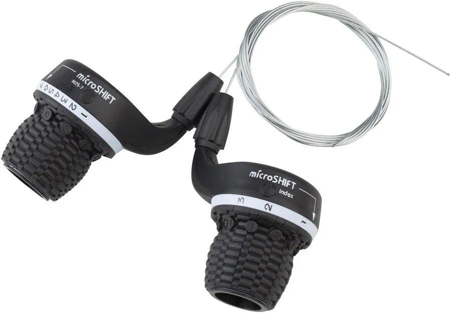 MS25 Twist Shifter Set 7-Speed Triple Shimano Compatible