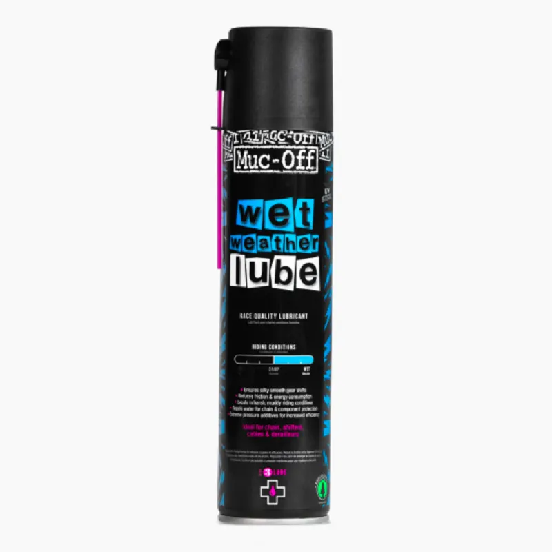 Muc-Off Wet Weather Lube Aerosol (400ml)