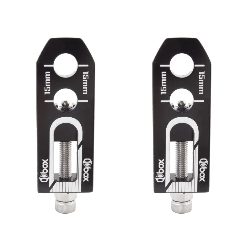 One 10mm X 2 Hole Axle Tensioner - Black