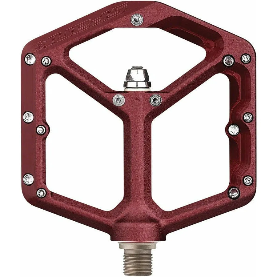Oozy Reboot Mountain Bike Pedals, Red