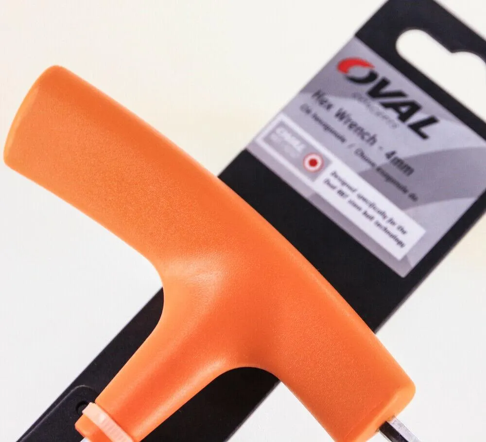 Oval Concepts Stem Bike Tool 4mm T Handled Allen Key Wrench NEW