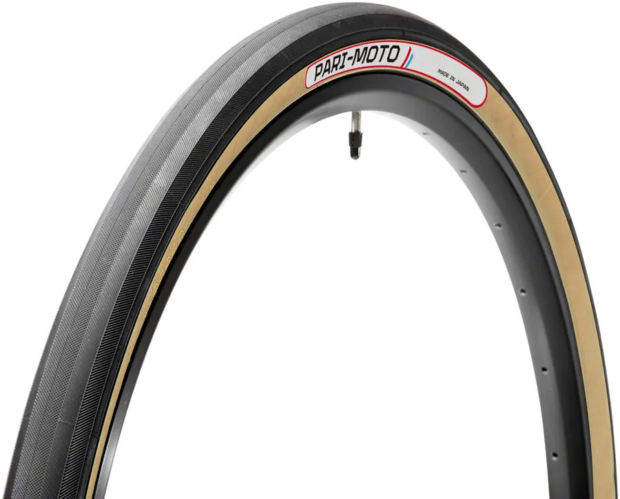 Pari-Moto Tire - 650b x 48 Clincher Folding Black/Amber