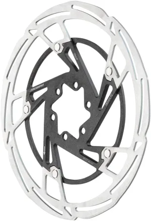 Pro LR2 Disc Brake Rotor - 180mm 6-Bolt Silver/Black