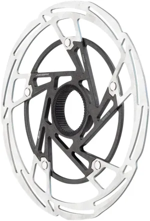 Pro LR2 Disc Brake Rotor - 180mm Center Lock Silver/Black