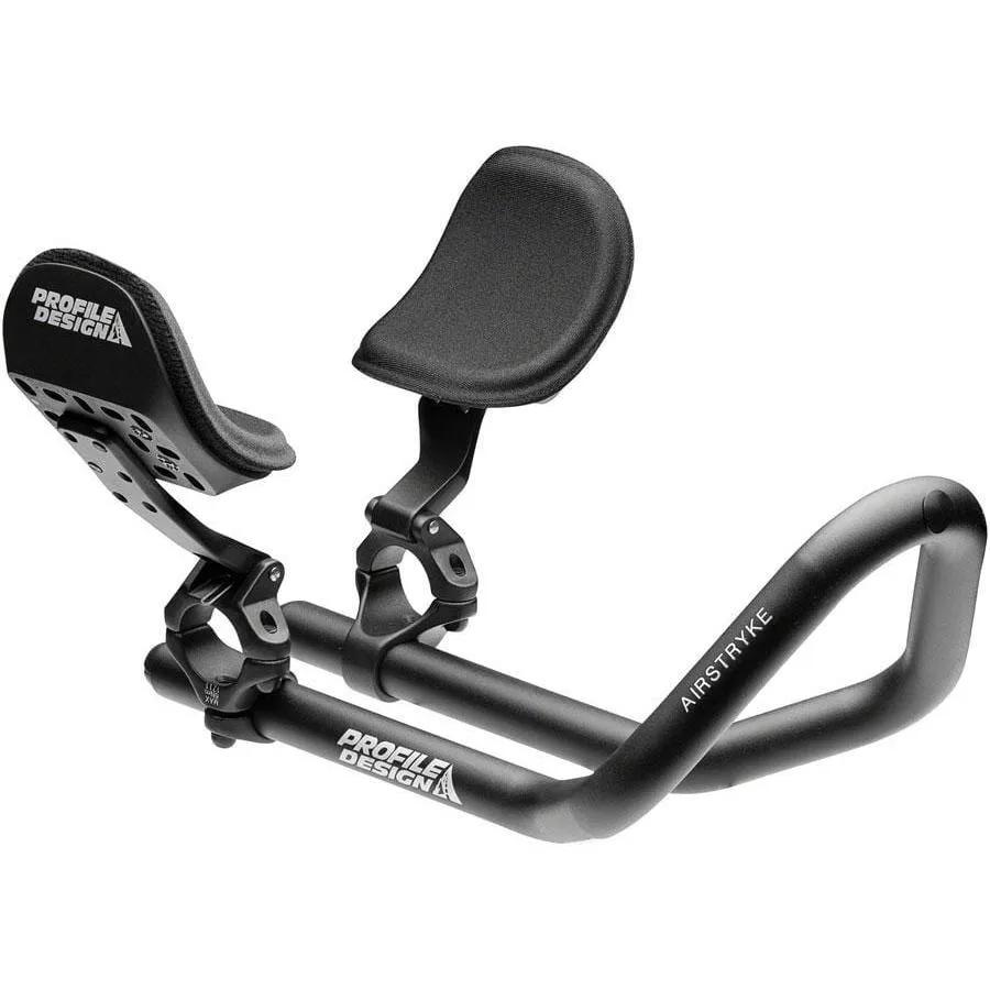 Profile Design Airstryke II Aluminum Aerobar Ergo Armrest L2 Flip-Up Bracket Matte BLK