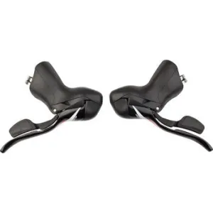 R10 Drop Bar Shift Lever Set - 2 x 10-Speed Shimano Compatible BLK