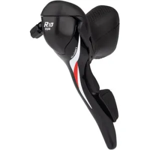 R10 Left Drop Bar Shift Lever - Triple Shimano Compatible Black