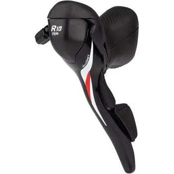 R10 Left Drop Bar Shift Lever - Triple Shimano Compatible Black