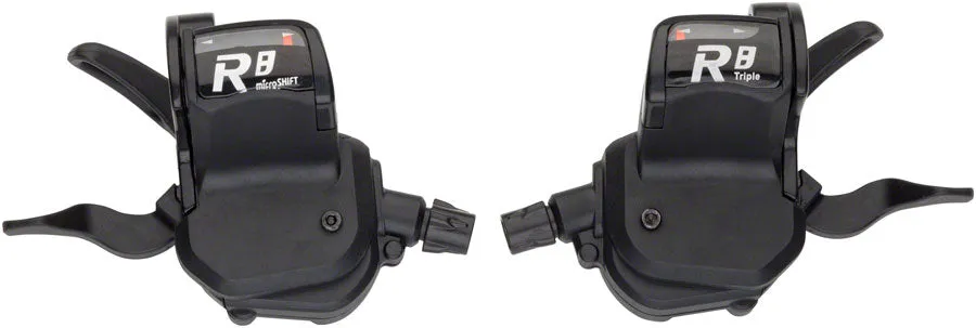R8 Trigger Shifter Set 8-Speed Road Triple Optical Indicator Shimano Compatible
