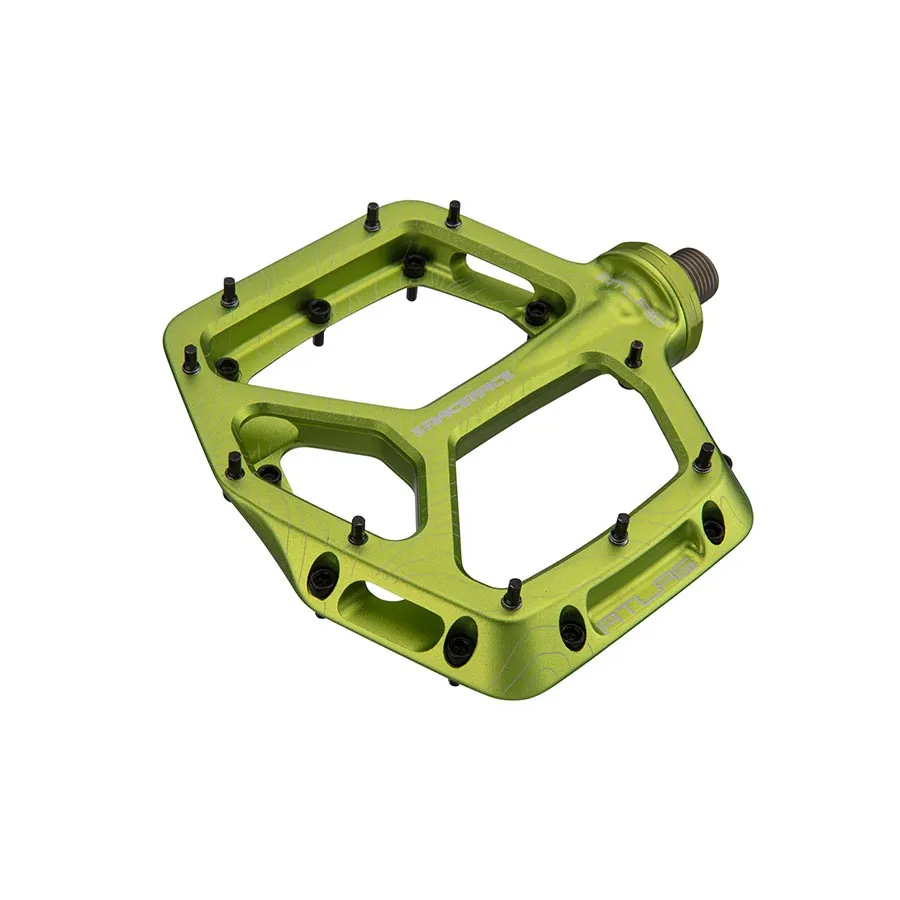 RaceFace Atlas Pedals - Platform Aluminum 9/16" Green