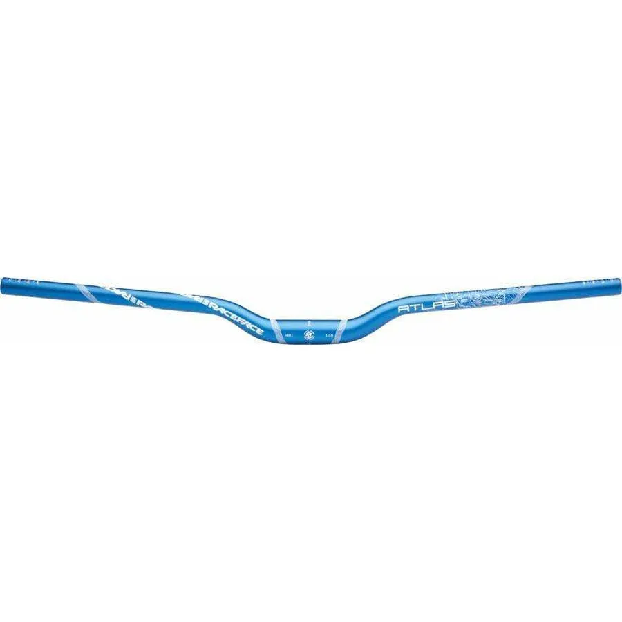 RaceFace Atlas Riser Handlebar 31.8 x 785mm 1-1/4" Rise Blue