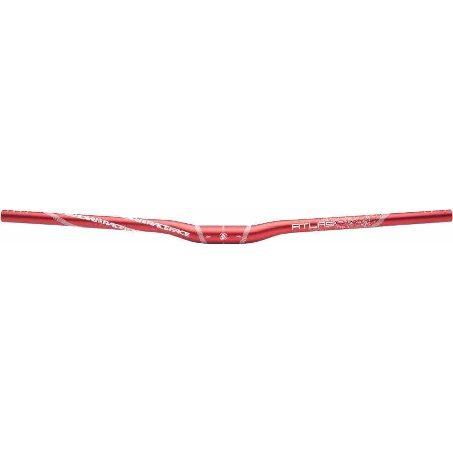 RaceFace Atlas Riser Handlebar 31.8 x 785mm 1/2" Rise Red