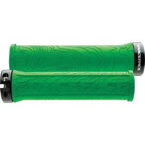 RaceFace Half Nelson Grips - Green Lock-On