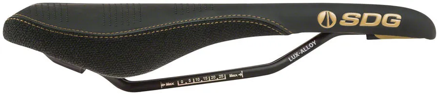 Radar Saddle - Lux-Alloy Black/Tan