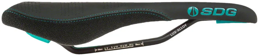 Radar Saddle - Lux-Alloy Black/Turquoise