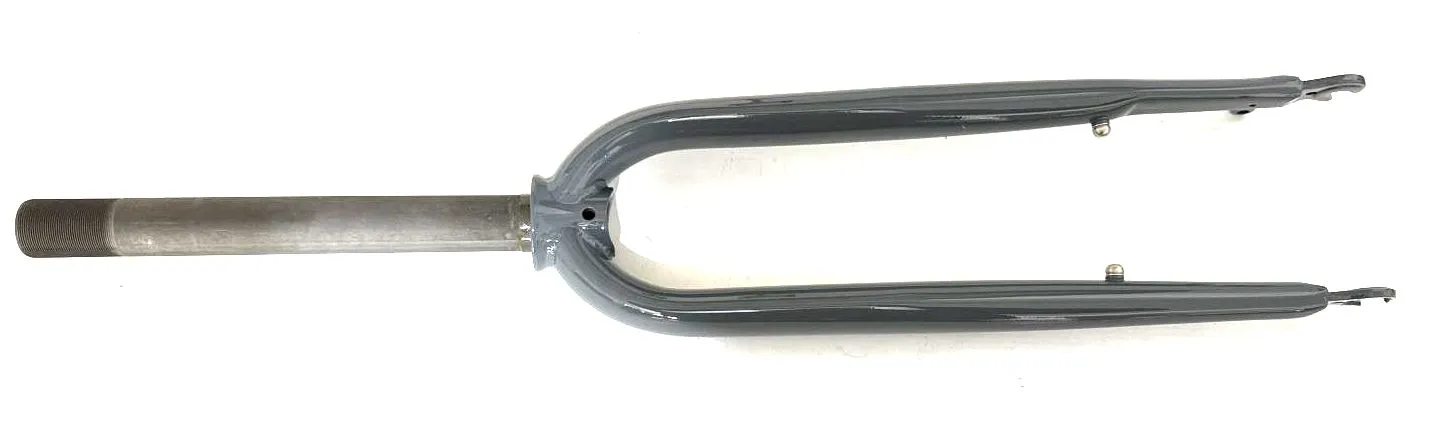 Raleigh 1 1/8" 26" Threaded Steel Bike Fork 100mm QR Disc Axle-Crown 410mm NEW