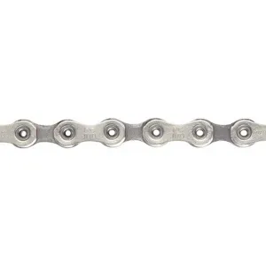 Red 22 11-Speed Bike Chain, 114 Links, Silver