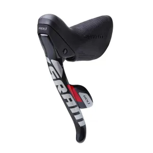 Red ErgoDynamic Left Shift/Brake Lever For 2x10 Yaw Front Derailleur