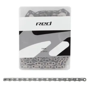 RED Flattop Chain - 12/13-Speed 126 Links Flattop PowerLock Silver E1