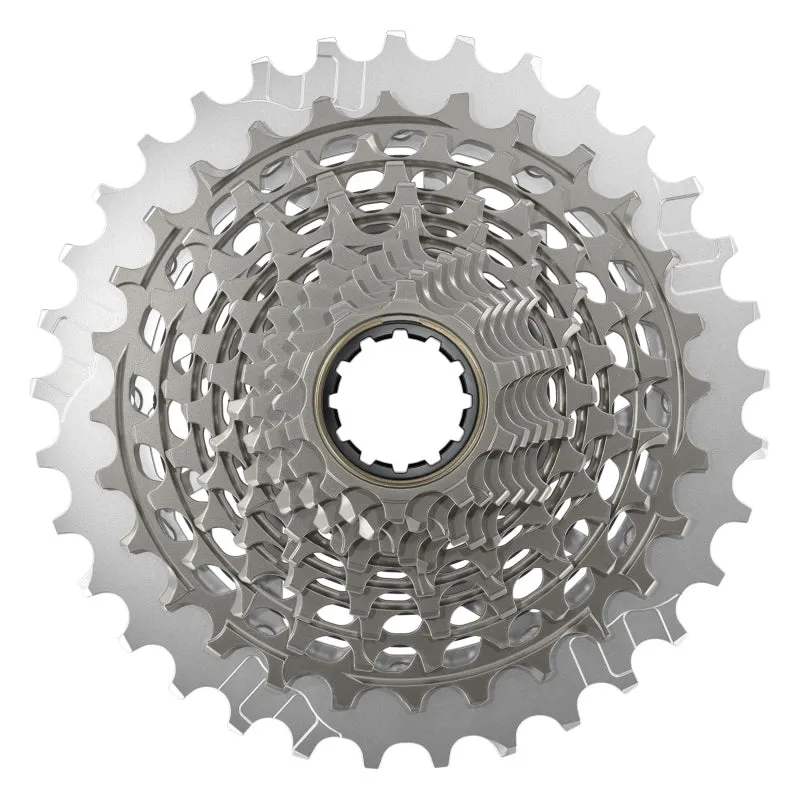 RED XG-1290 Cassette - 12-Speed 10-33t For XDR Driver Body Silver E1