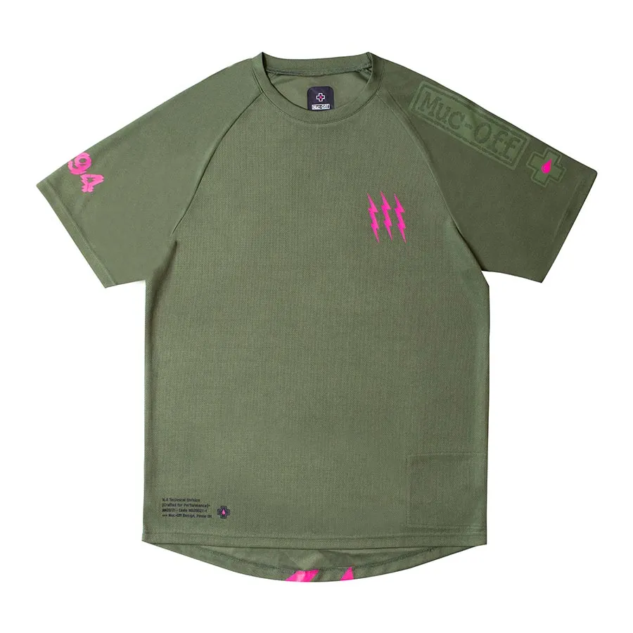 Riders SS Jersey Short Sleeves Men Green S
