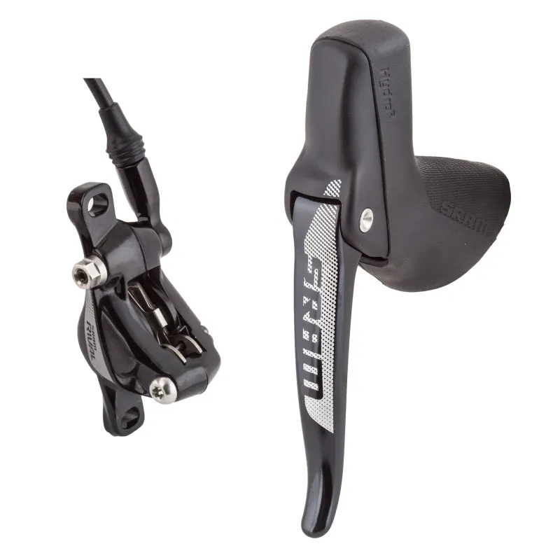 Rival 1 Disc Brake and Lever - Left/Front Hydraulic Post Mount Black A1