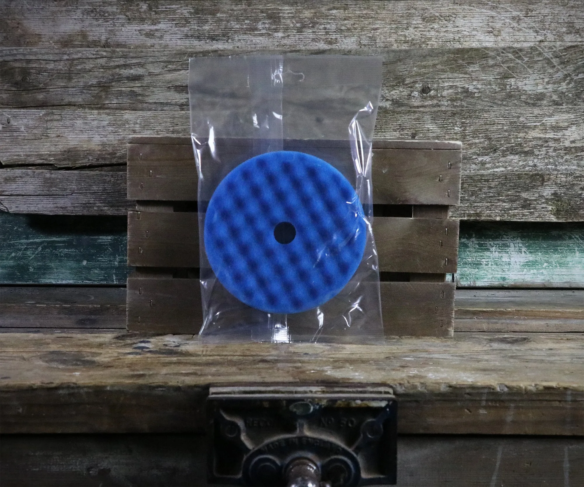 RUPES Blue Rotary Waffle Pad - Coarse