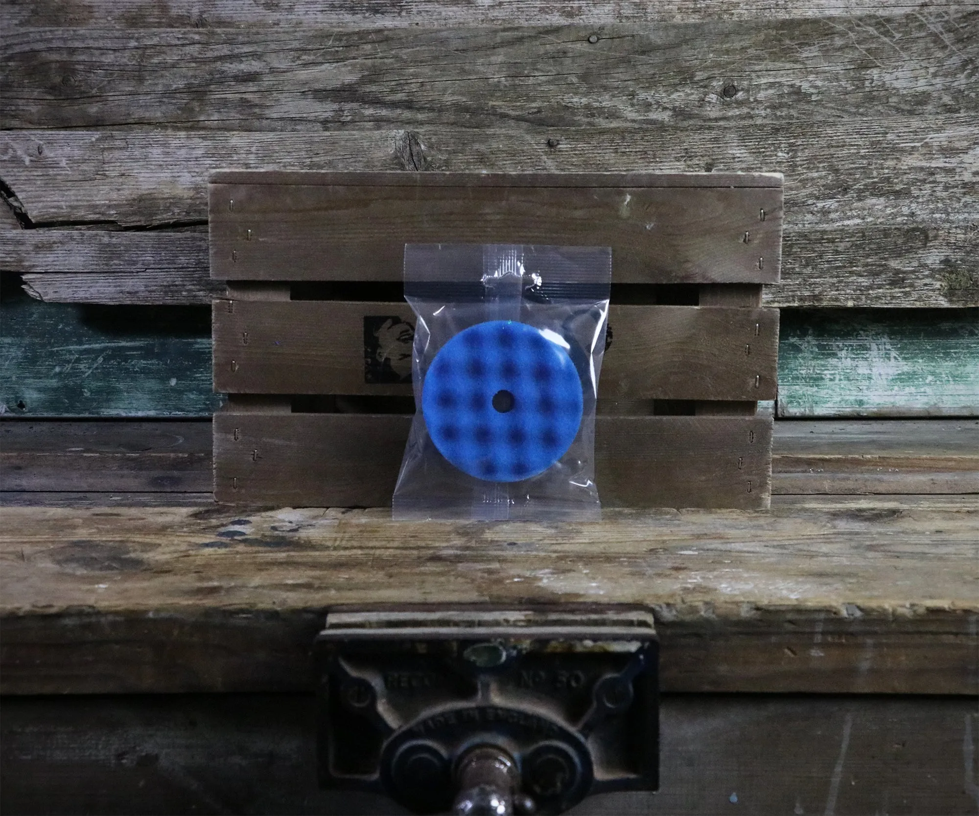 RUPES Blue Rotary Waffle Pad - Coarse