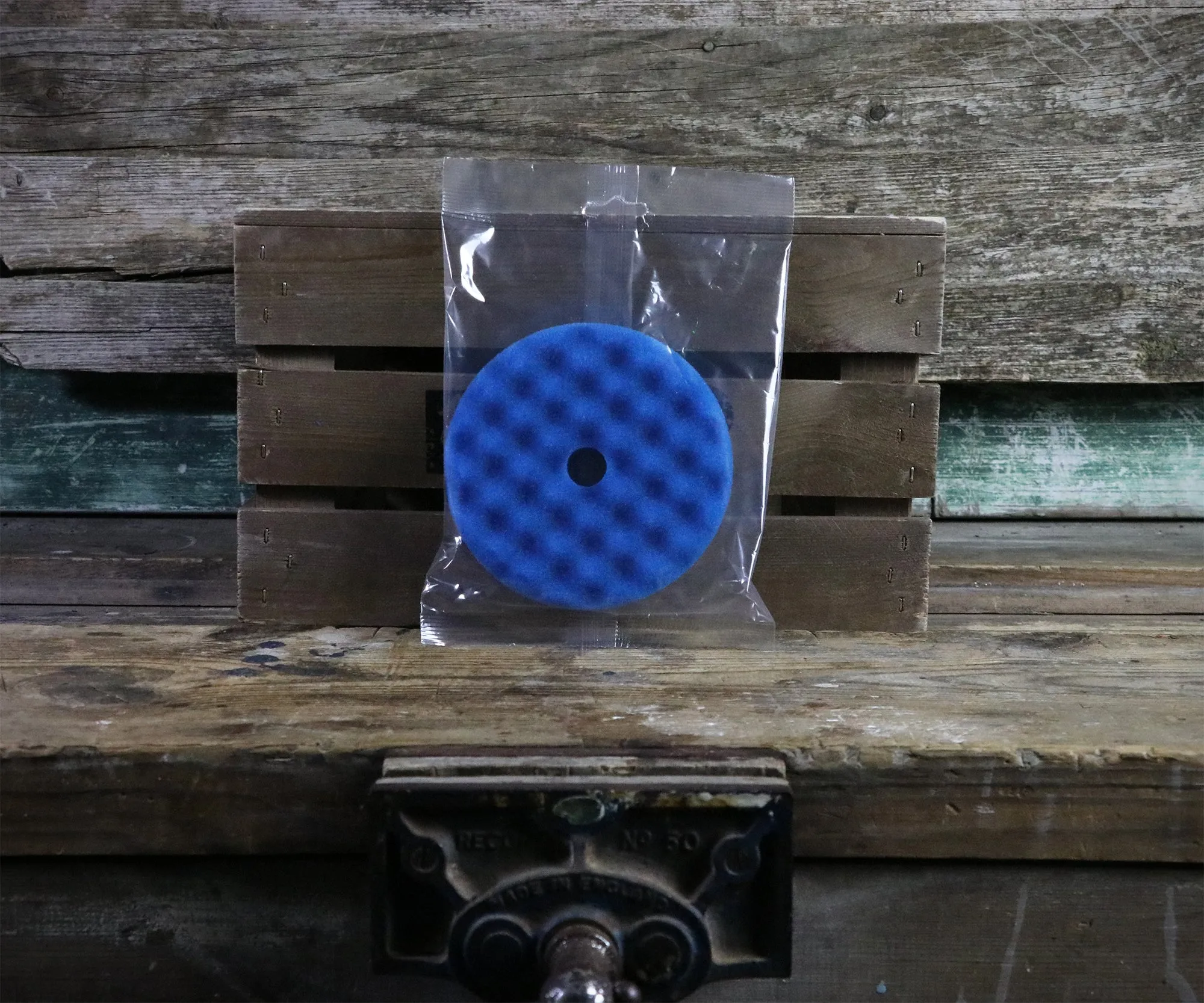 RUPES Blue Rotary Waffle Pad - Coarse