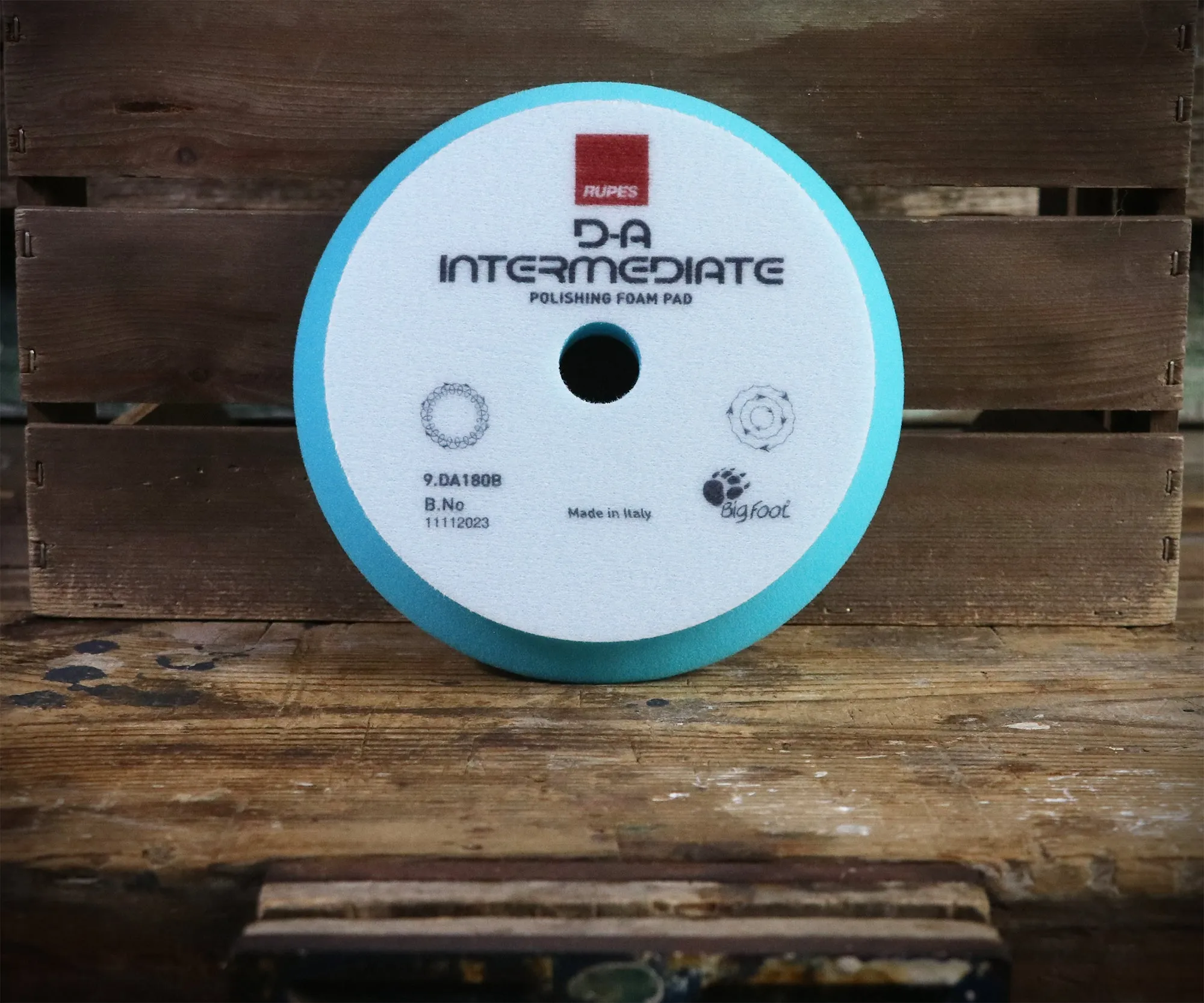 RUPES DA Intermediate Foam Polishing Pad (Light Blue)