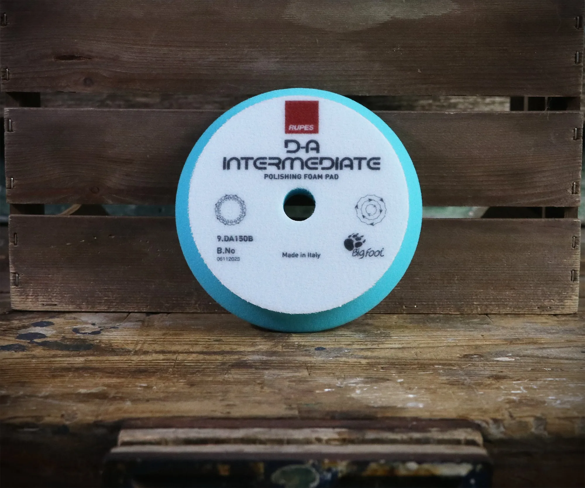 RUPES DA Intermediate Foam Polishing Pad (Light Blue)