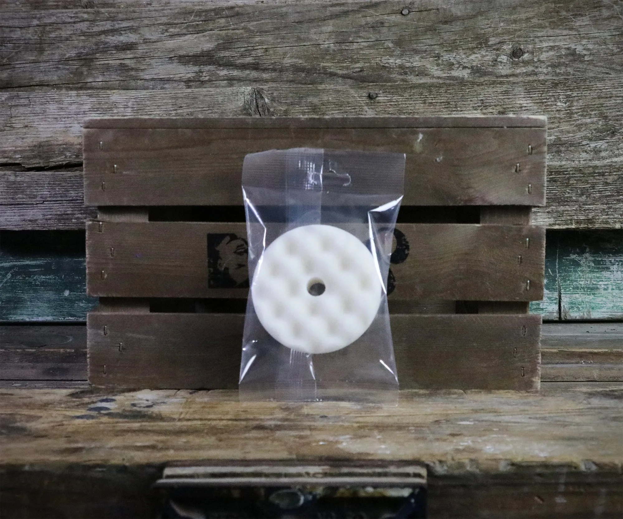 RUPES White Rotary Waffle Pad - Ultra Fine