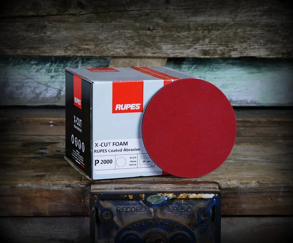 Rupes X-Cut Foam Abrasive Discs