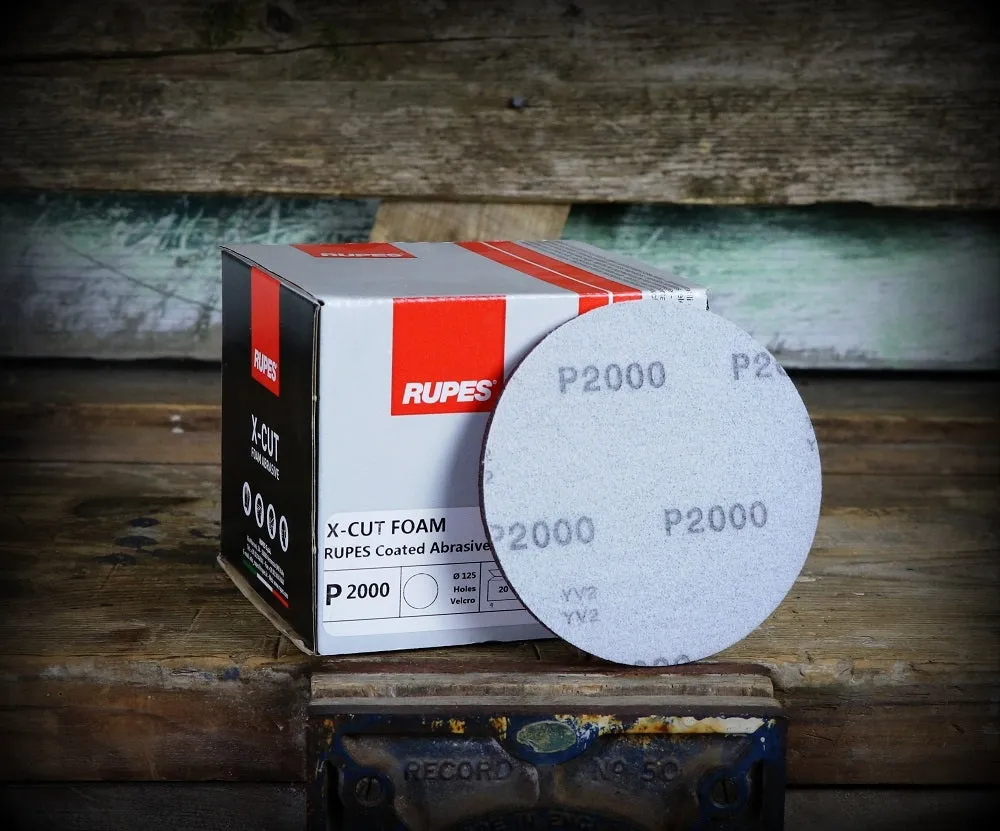 Rupes X-Cut Foam Abrasive Discs