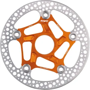 RX Disc Rotor - 140mm Center-Lock Orange