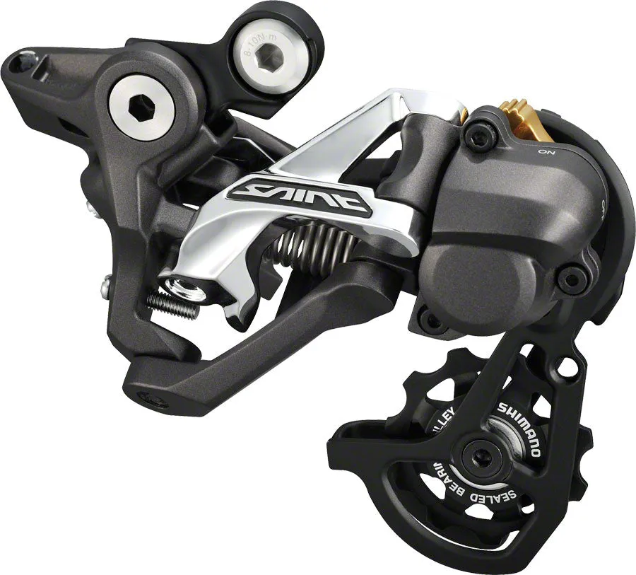Saint RD-M820-SS1 Rear Derailleur - 10 Speed Short Cage Black