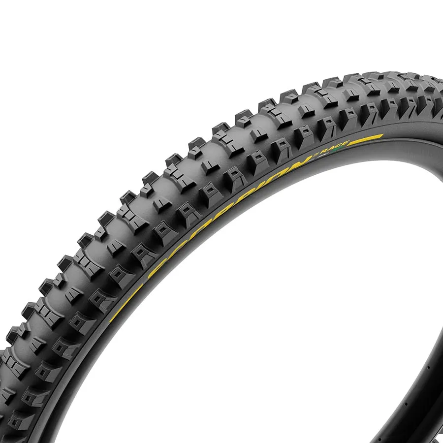 Scorpion Race Enduro T Tire - 29 x 2.5 Tubeless Folding YLW Label DualWALL SmartEVO DH