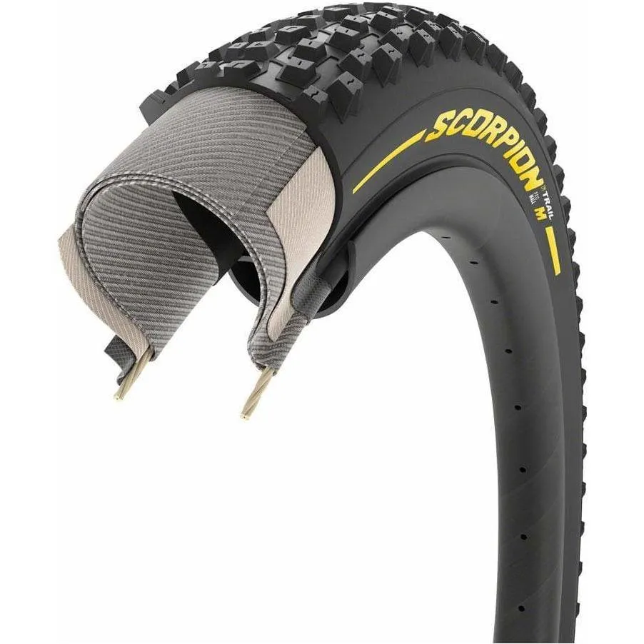 Scorpion Trail M Tire - 29 x 2.4 Tubeless Folding YLW Label Team Edition