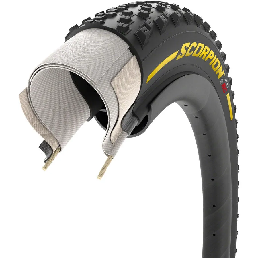 Scorpion XC RC Tire - 29 x 2.4 Tubeless Folding YLW Label Team Edition