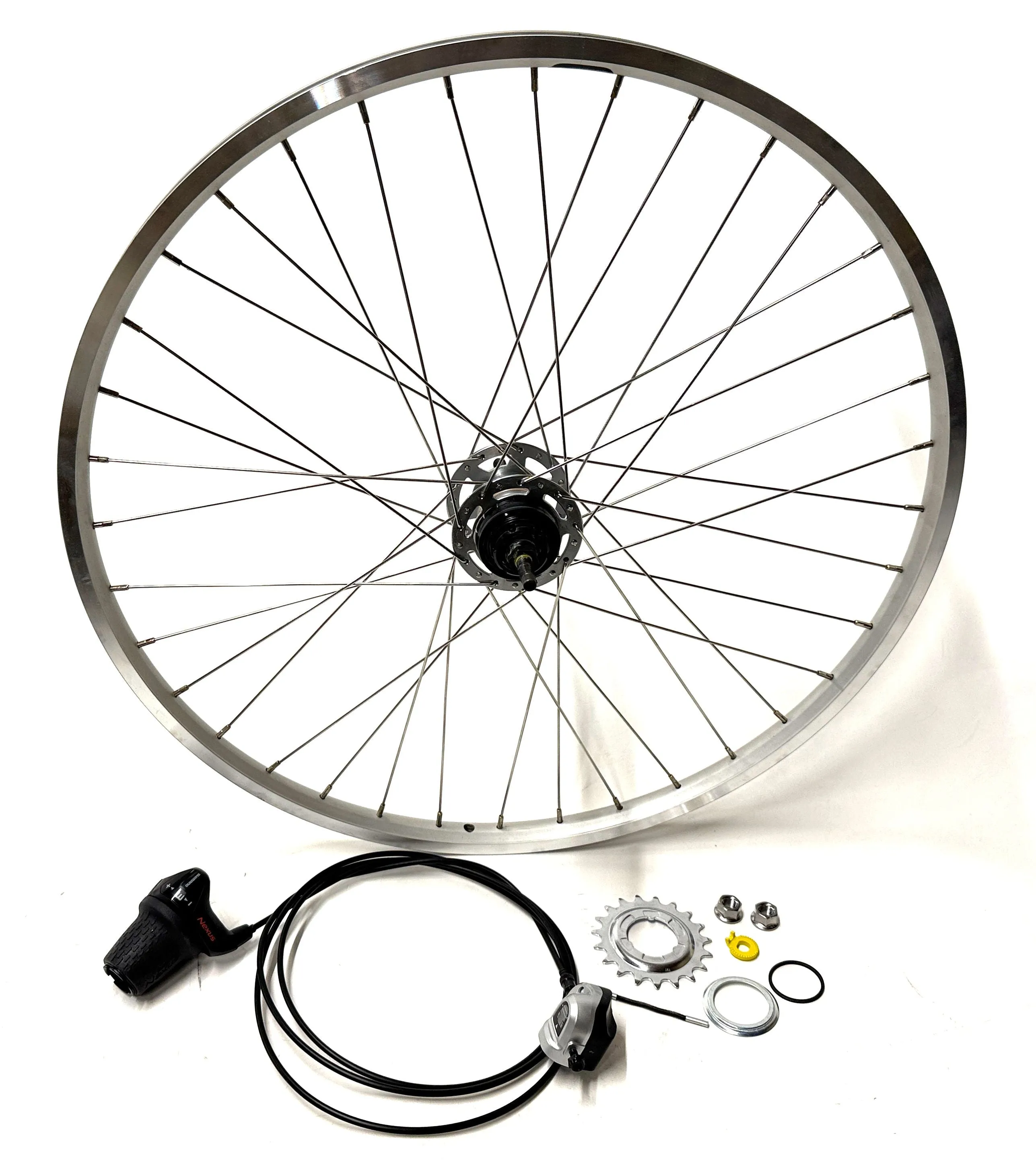 Shimano Nexus Inter3 3 Speed Hub SG-3R40 36h 26" 120mm Rear Wheel Shifter Blem