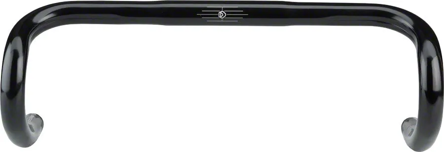 Short Drop Handlebar - Aluminum 26mm 44cm Black