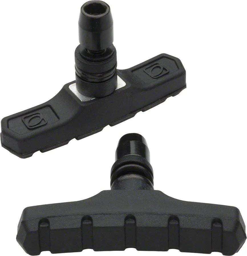 Slim By Four Black Brake Pads Threaded Post